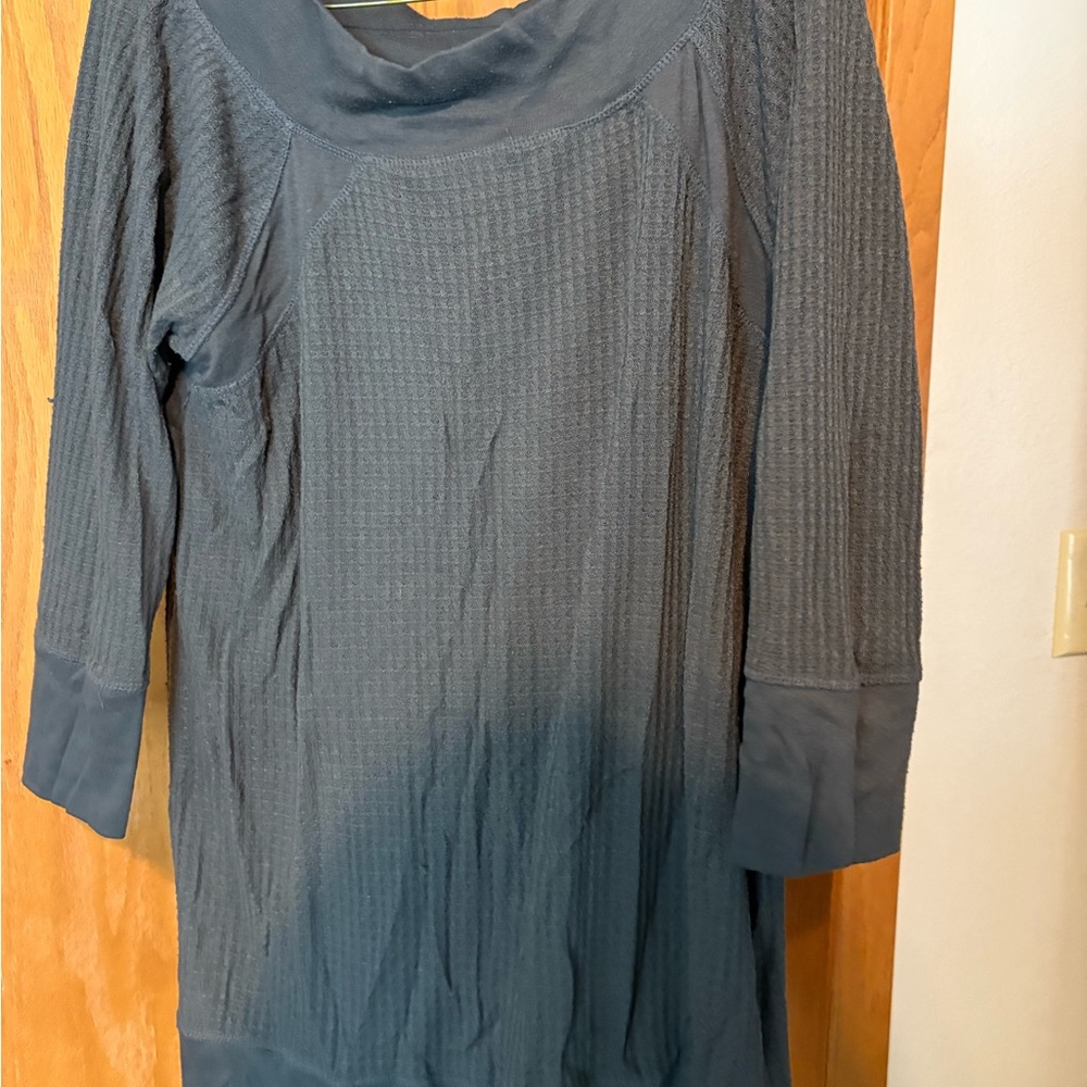 Maurices Charcoal Knit Long Sleeve Top